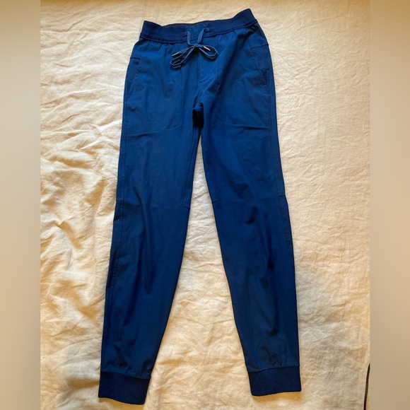 Lululemon ABC Joggers Shorter XS Blue 28” Inseam Warpstreme Sweatpants - Picture 7 of 7
